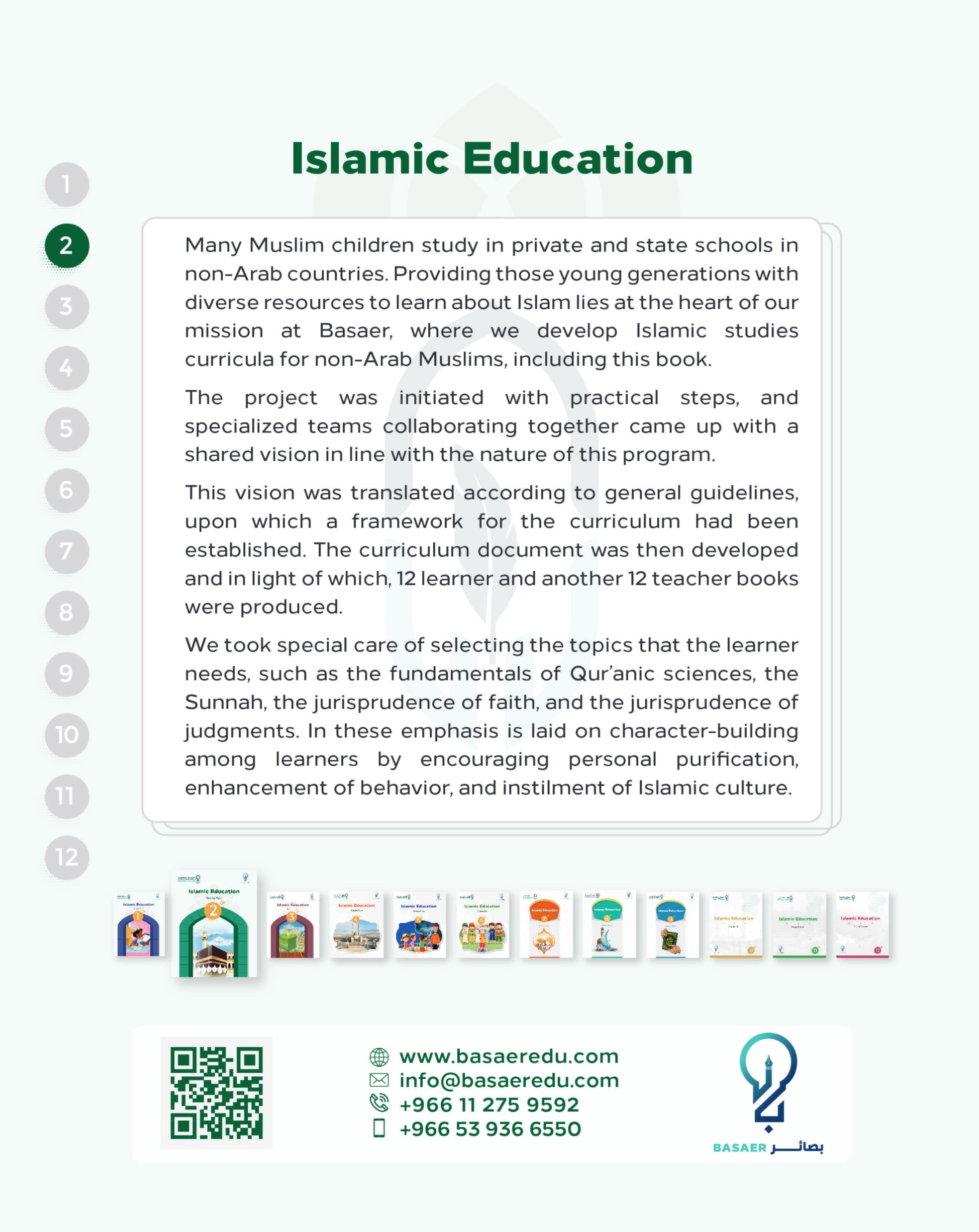 (2) Islamic Education