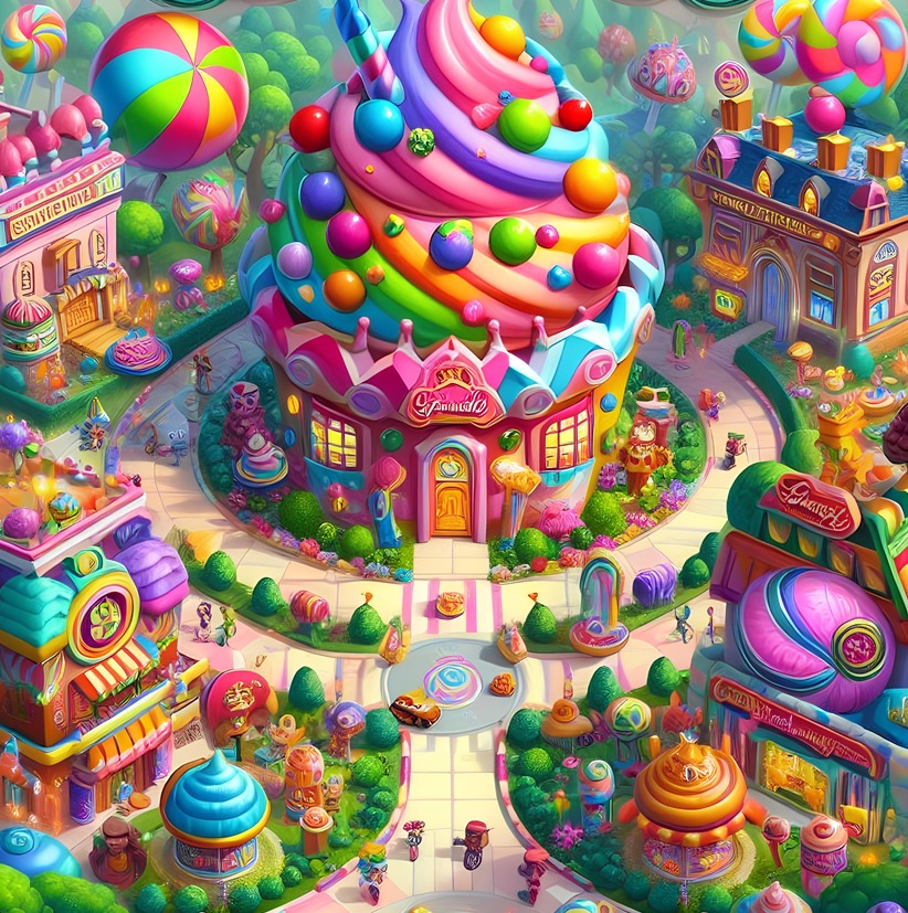 Candyland Adventures: Explore the sweet and colorful world of Candyland