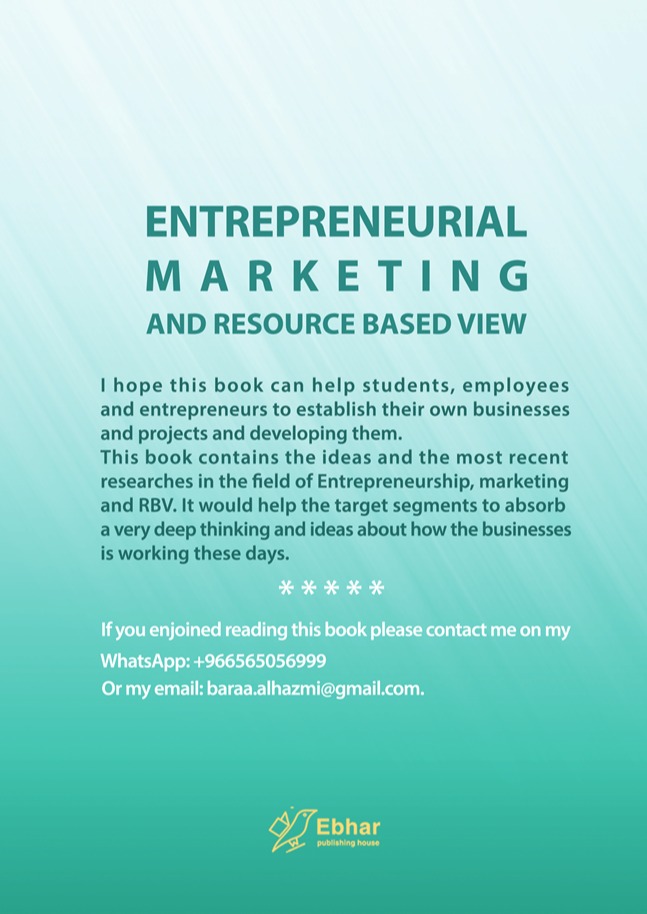 Entrepreneurial Marketing and RBV