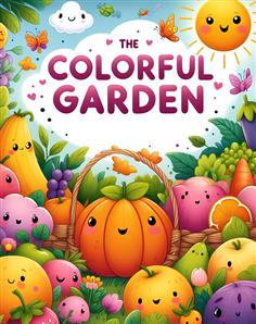 The Colorful Garden: A Fruits and Vegetables Coloring Adventure