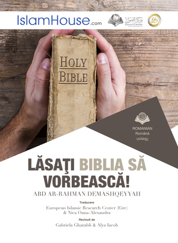 Lăsaţi Biblia să vorbească!